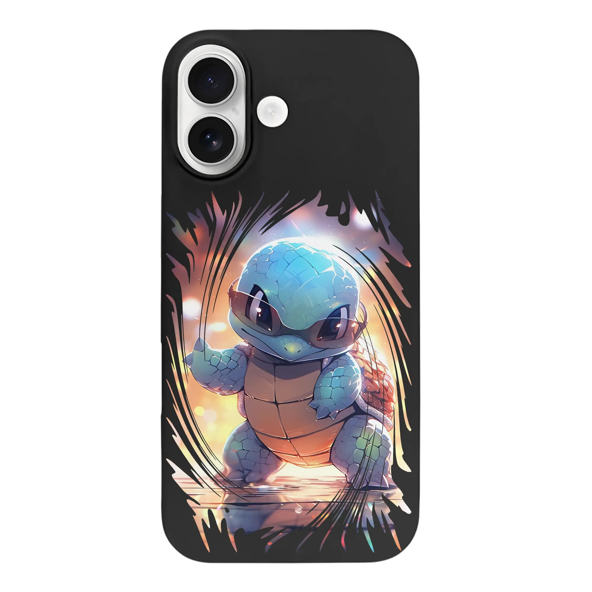 ポケモン グッズ,ゼニガメ - iPhone 17 シリーズ シリコンケース 薄型 耐衝撃 指紋防止 ソフトタッチカバー 精密フィット 傷防止 保護ケース iPhone 17/17 Air/17 Pro/17 Pro Max 対応